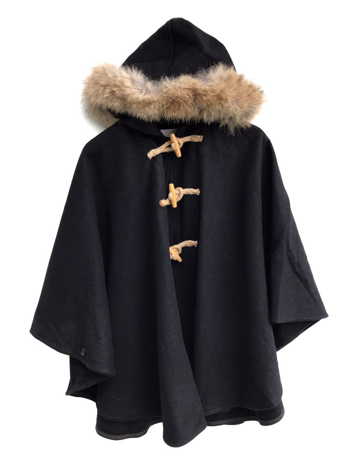 image of Fidelity By Gerald & Stewart Made In Usa Cloaks Wool Jacket in Black, Men's (Size Large)