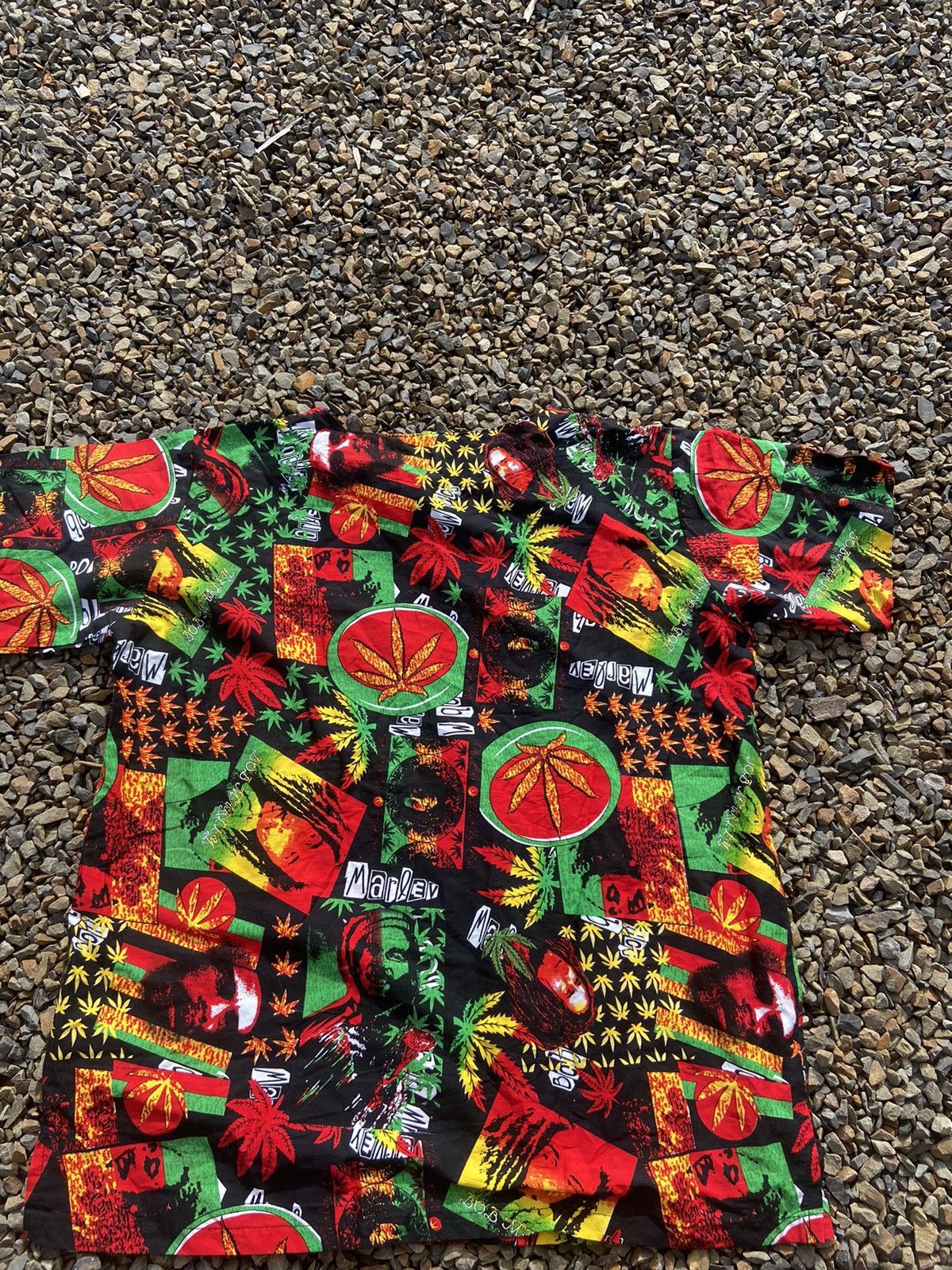 Vintage Bob Marley. T-shirtCanabis. Freedom Size US XXL / EU 58 / 5 - 1 Thumbnail