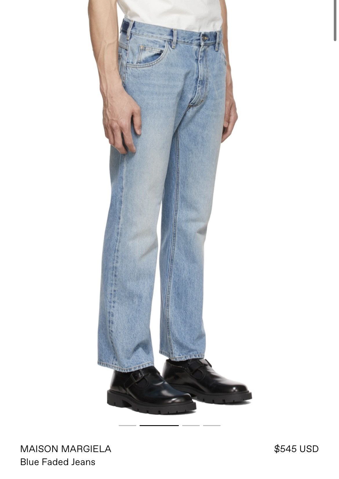 Maison Margiela Blue faded jeans Size US 30 / EU 46 - 5 Thumbnail