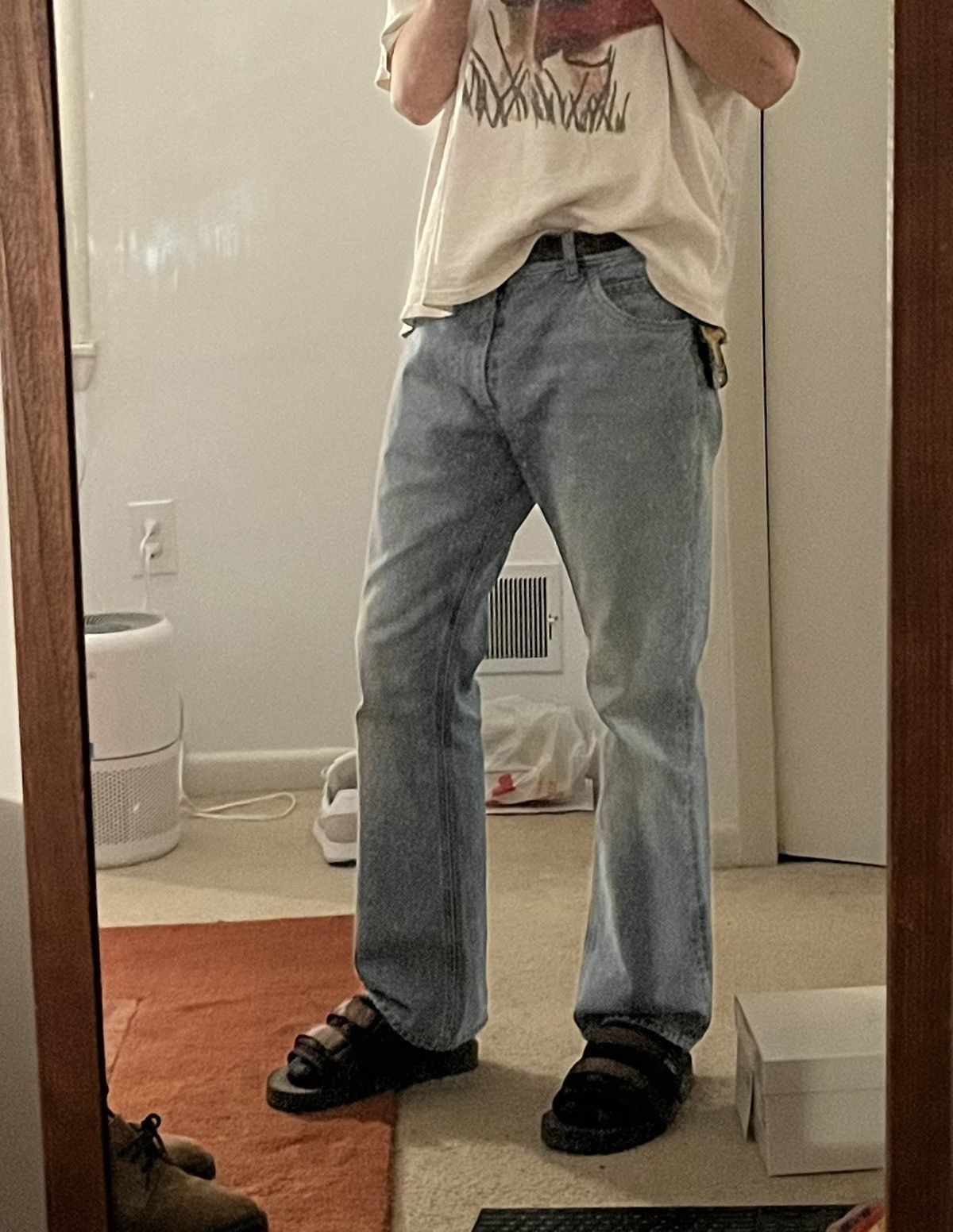 Maison Margiela Blue faded jeans Size US 30 / EU 46 - 1 Thumbnail