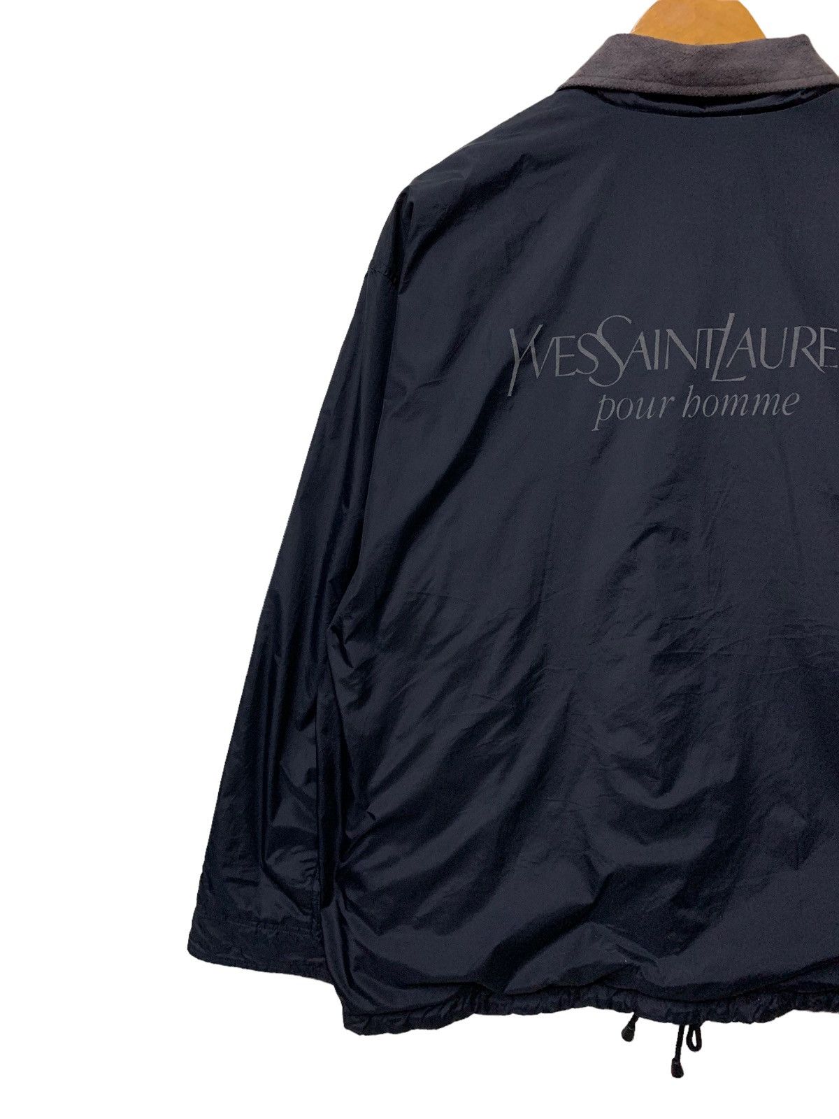 Yves Saint Laurent 🔥YSL POUR HOMME SPELLOUT JACKETS Size US M / EU 48-50 / 2 - 3 Thumbnail