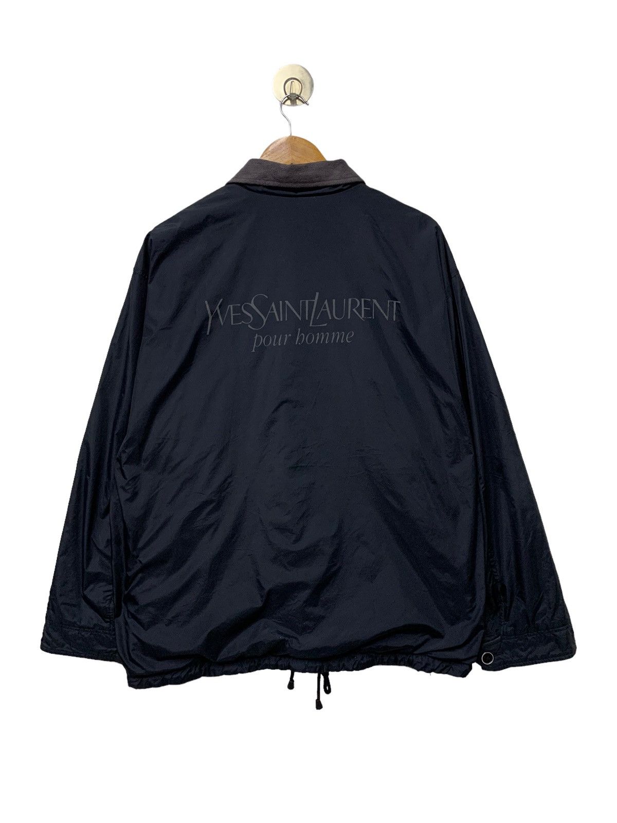 Yves Saint Laurent 🔥YSL POUR HOMME SPELLOUT JACKETS Size US M / EU 48-50 / 2 - 2 Thumbnail