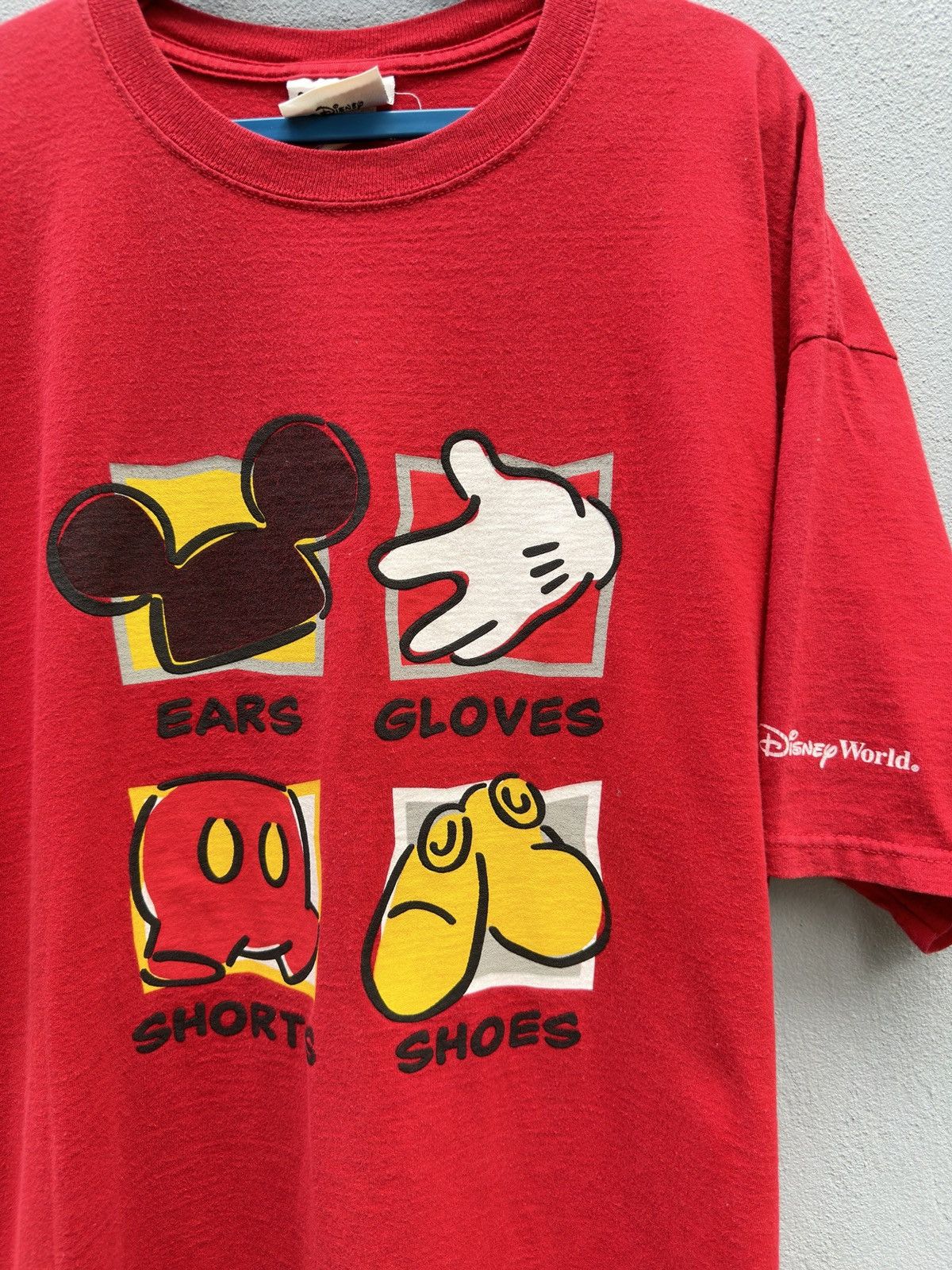 Disney Vintage 90s Mickey Walt Disney World Tshirt A02 Size US L / EU 52-54 / 3 - 4 Thumbnail