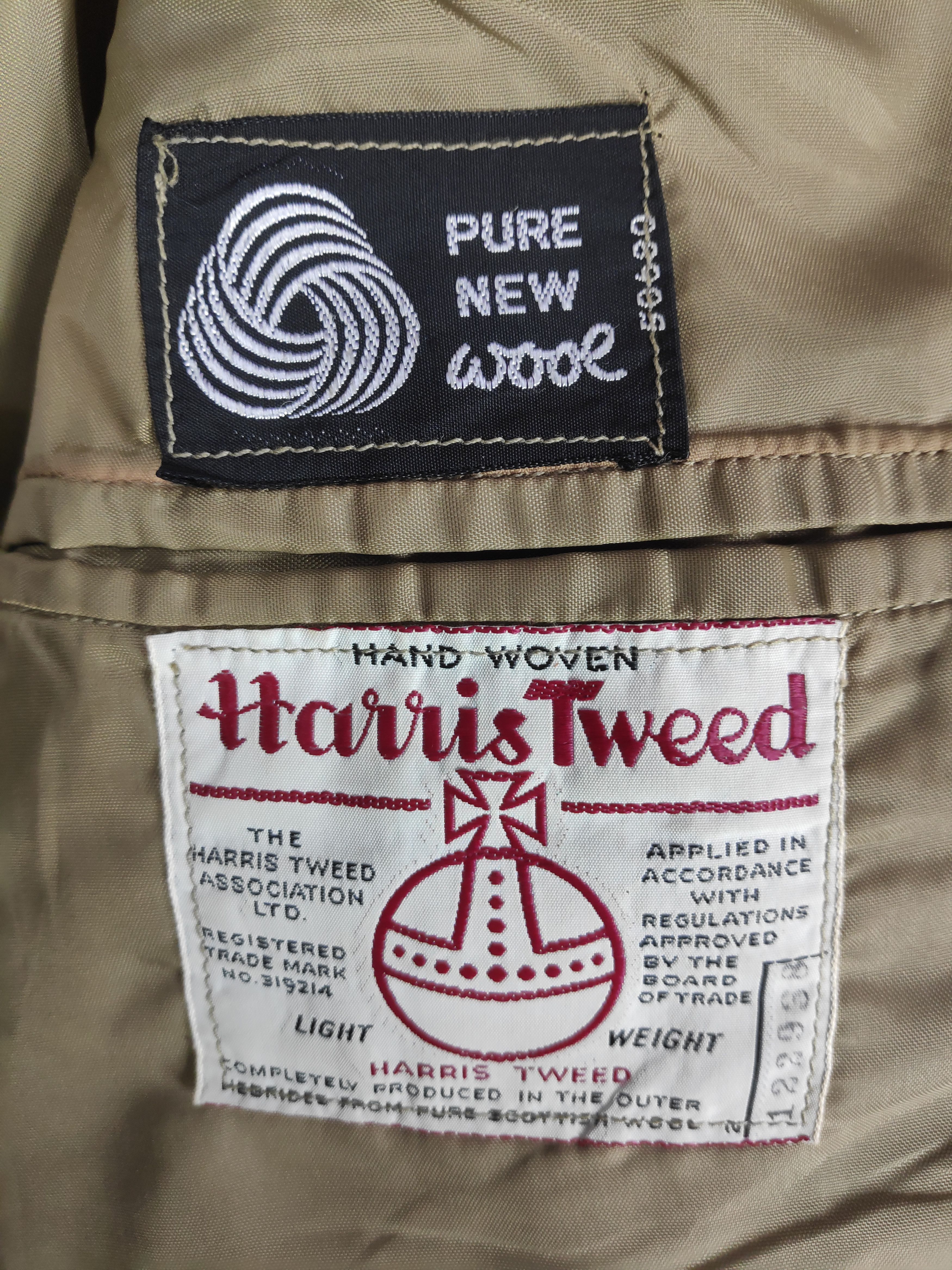 Harris Tweed Vintage Harris Tweed albion Ltd England Coat Jacket Size US S / EU 44-46 / 1 - 5 Thumbnail