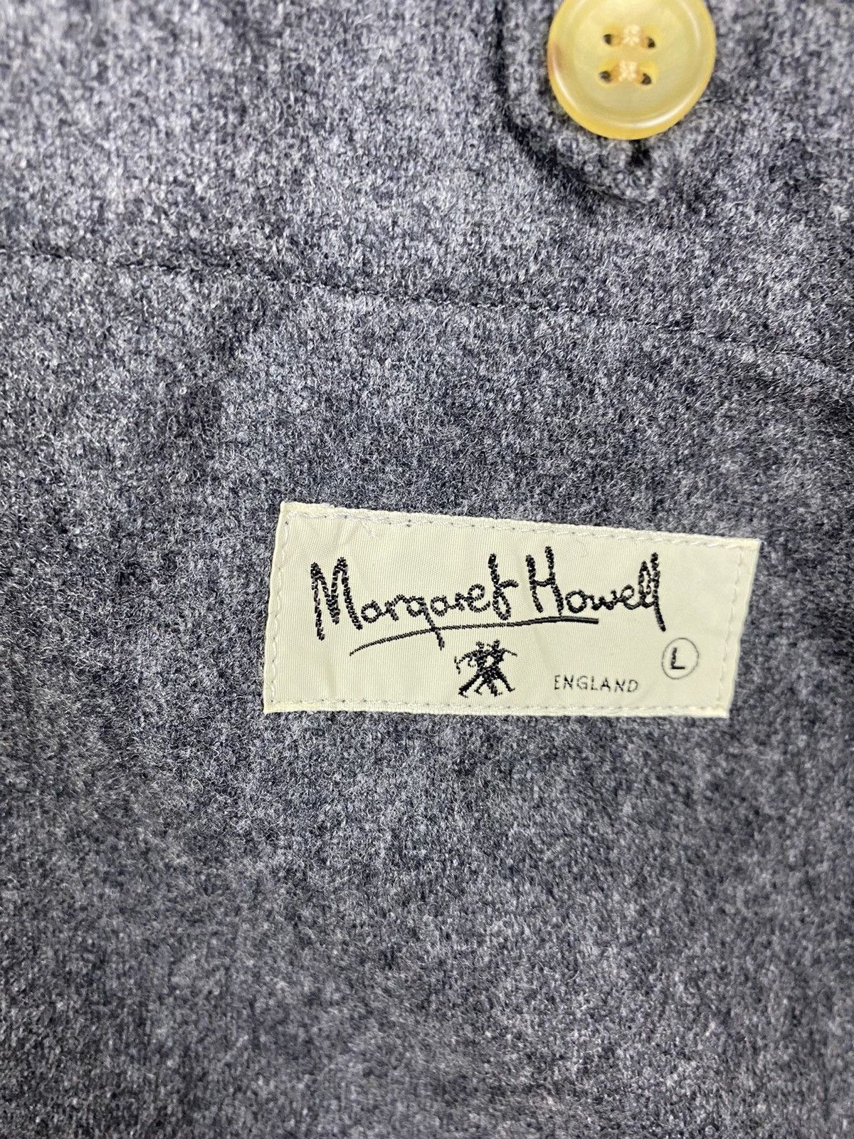 Margaret Howell MH-032108 MARGARET HOWELL DUFFLE JACKET Size US L / EU 52-54 / 3 - 13 Thumbnail