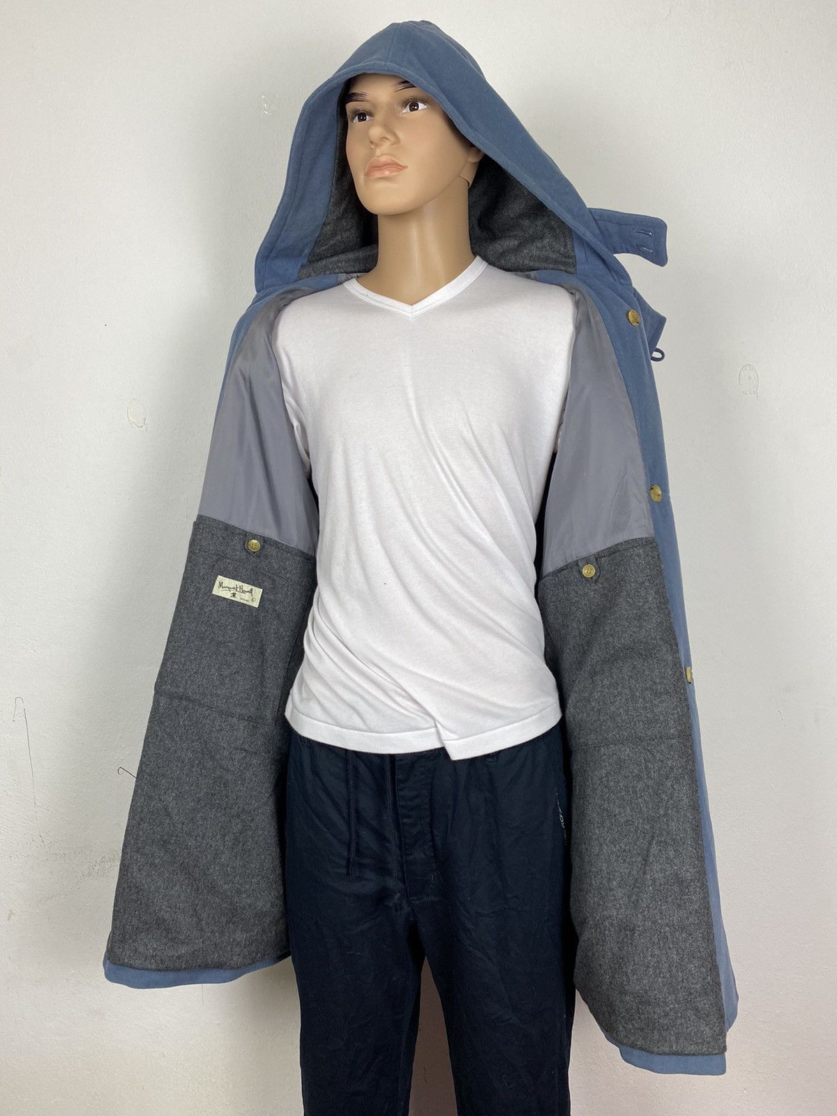 Margaret Howell MH-032108 MARGARET HOWELL DUFFLE JACKET Size US L / EU 52-54 / 3 - 10 Thumbnail