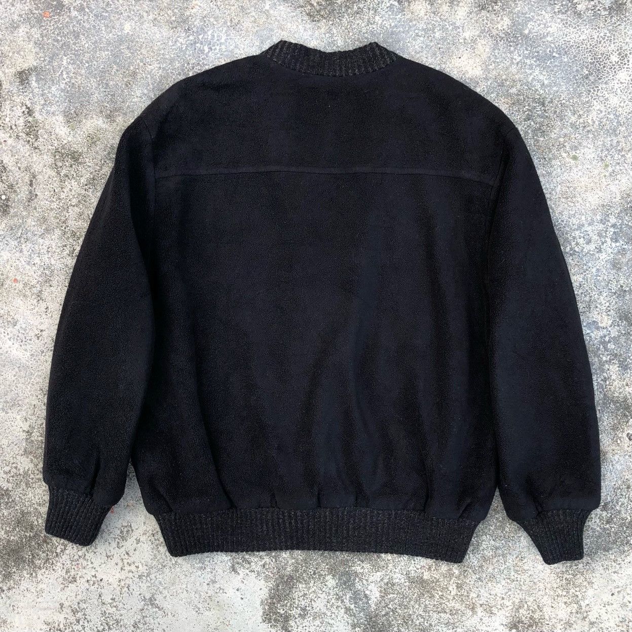 Vintage Vintage Arnaldo Bassini Fleece Knitted Cardigan Jacket Size US L / EU 52-54 / 3 - 4 Thumbnail