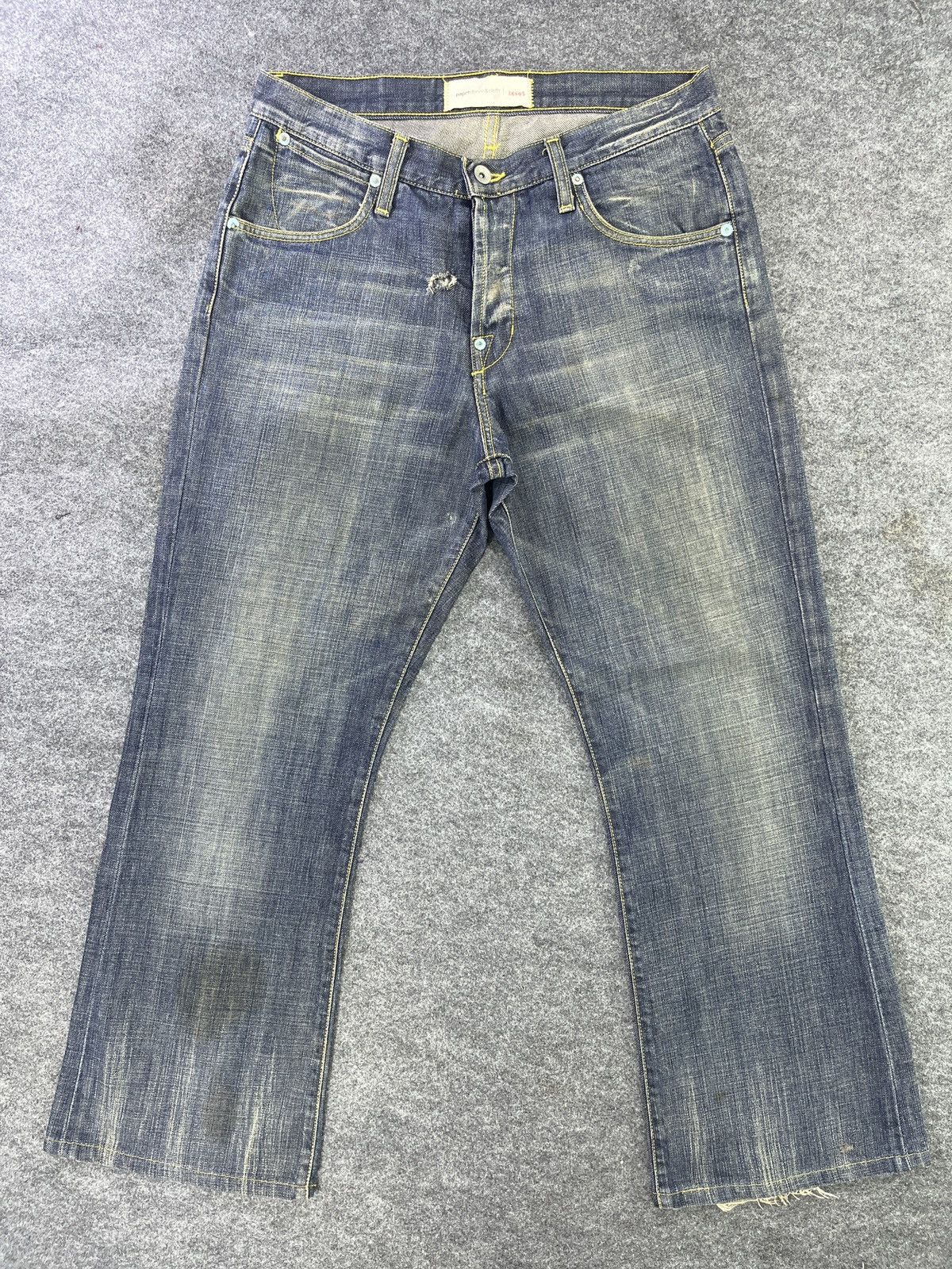image of Italian Designers x Paper Denim Cloth Paper Denim & Cloth Flare Jeans - J921 in Blue (Size 32)