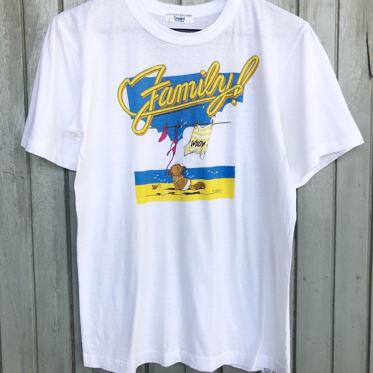 Anime × Vintage ‼️FAMILY anima tees takeo watanabe shogukan production Size US S / EU 44-46 / 1 - 2 Thumbnail
