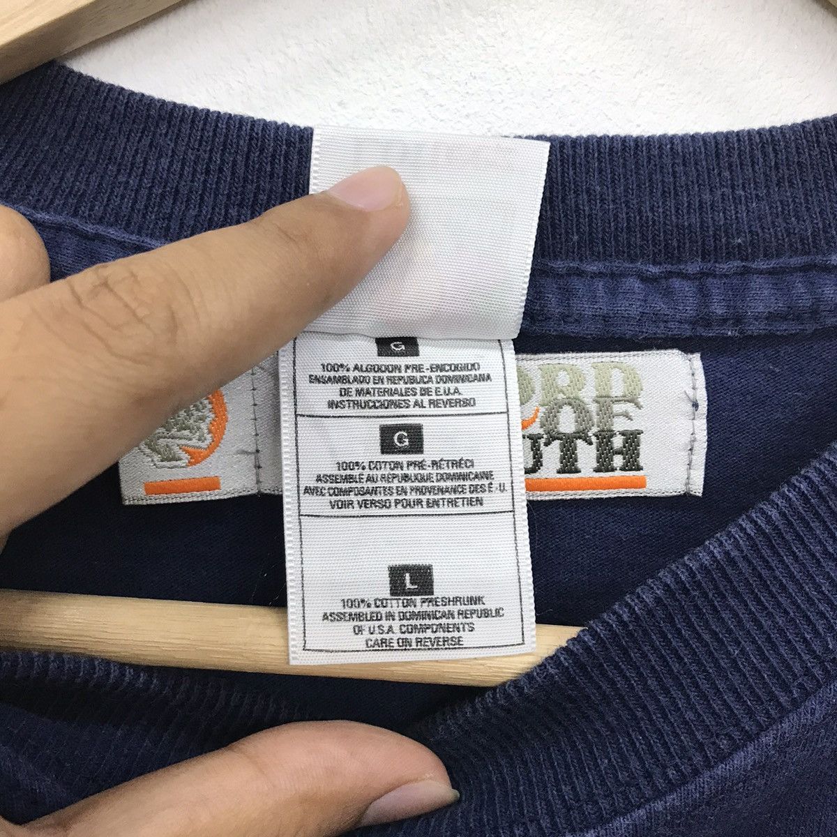 Designer × Vintage Vintage Word of Mouth art designer FOTL Men T-shirt Size US L / EU 52-54 / 3 - 11 Thumbnail