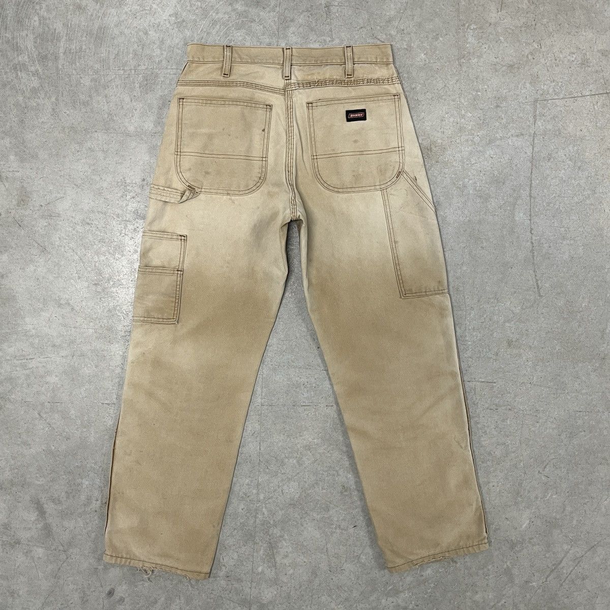 Carhartt × Dickies × Vintage Vintage Faded Double Knee Pants Size US 32 / EU 48 - 2 Thumbnail