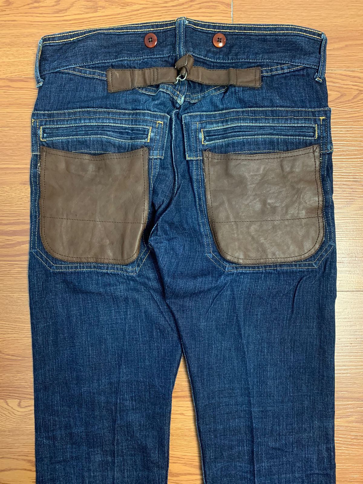 Junya Watanabe Junya Watanabe Leather Pocket Pants Size US 29 - 5 Thumbnail