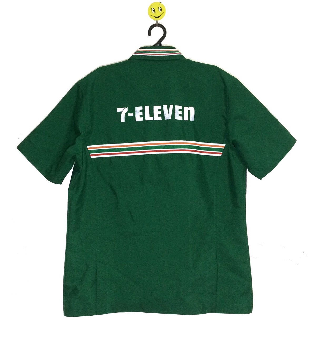Japanese Brand 7 eleven Embroidery Uniform Zipper shirt Size US M / EU 48-50 / 2 - 1 Thumbnail