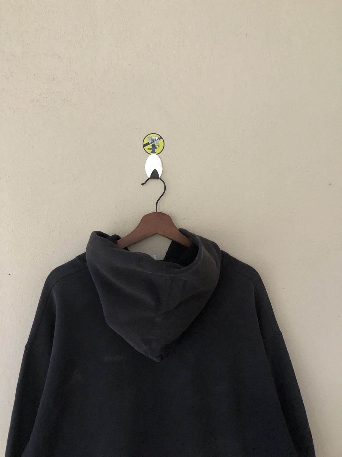 Japanese Brand × Tultex × Vintage Vintage Disstressed ATM Skull Hoodie Size US L / EU 52-54 / 3 - 6 Thumbnail