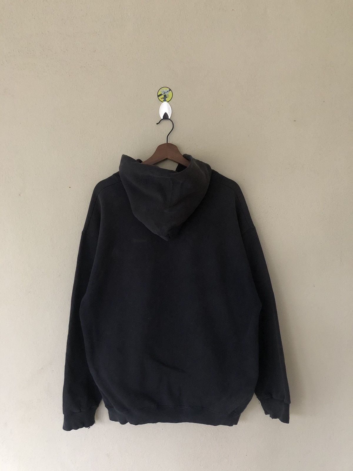 Japanese Brand × Tultex × Vintage Vintage Disstressed ATM Skull Hoodie Size US L / EU 52-54 / 3 - 3 Thumbnail