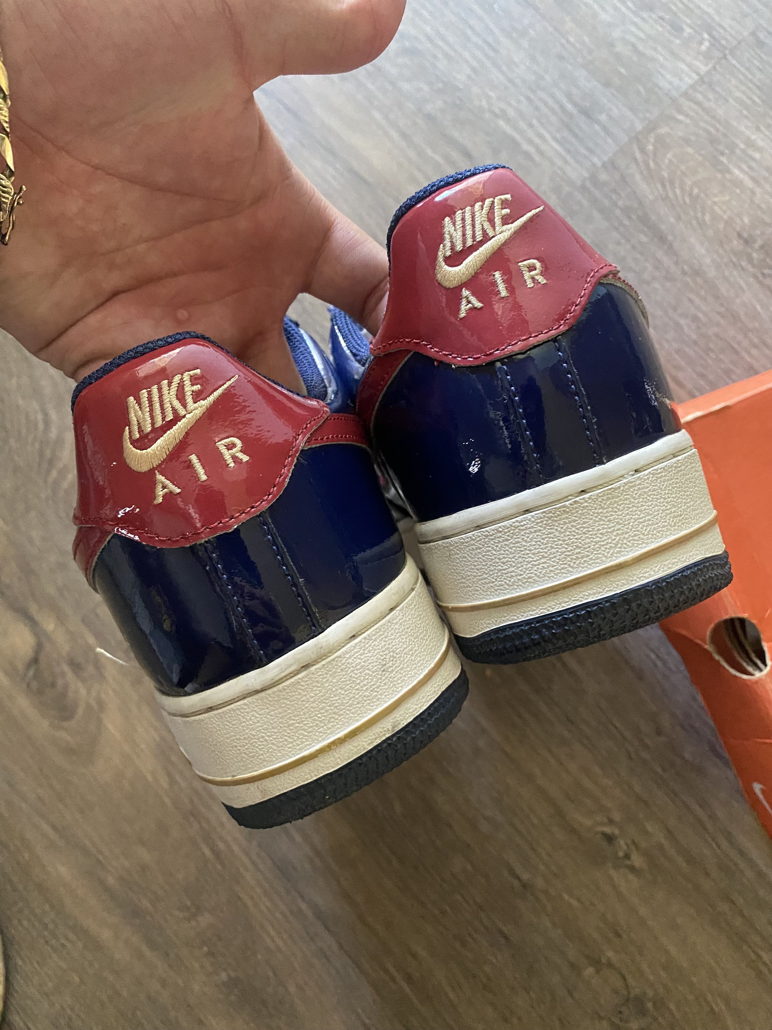 Nike Nike Air Force 1 Patent USA vs Europe Hoops Size US 9.5 / EU 42-43 - 6 Thumbnail