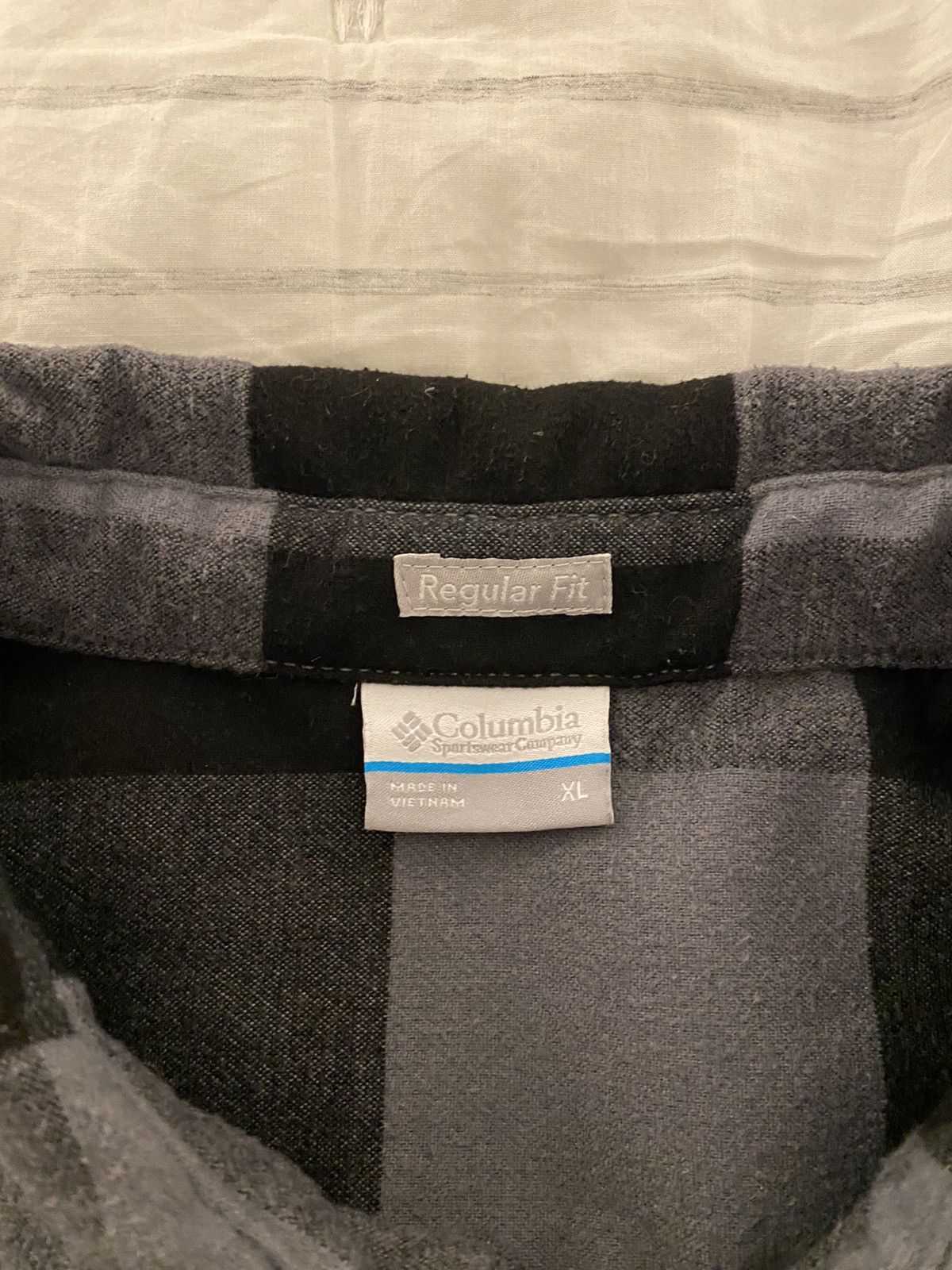 Columbia Columbia U of Washington Check Flannel Shirt XL Size US XL / EU 56 / 4 - 8 Thumbnail