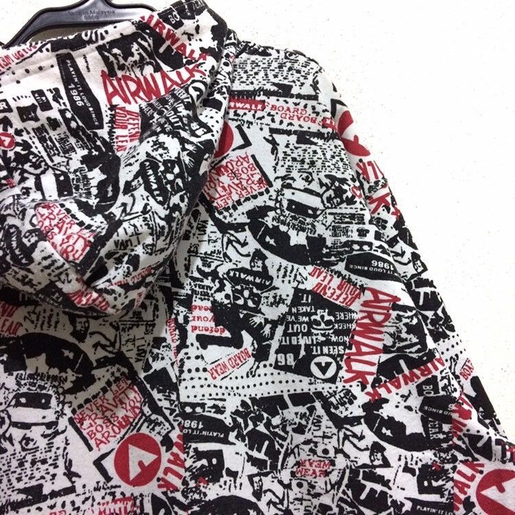 Airwalk Airwalk Skate FullPrint Hood Punk Rock Seditionaries Zippe Size US XL / EU 56 / 4 - 5 Thumbnail