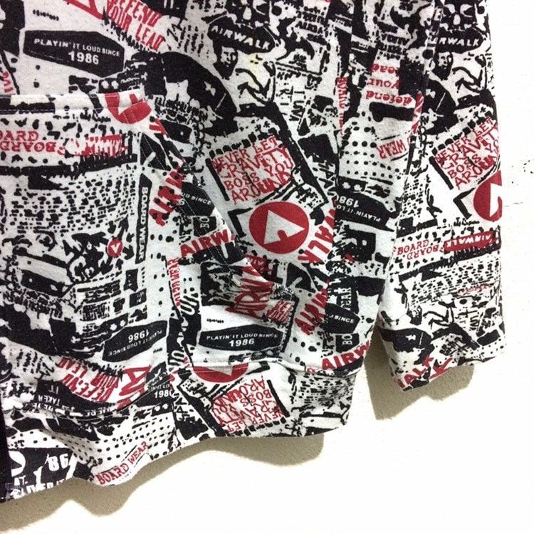 Airwalk Airwalk Skate FullPrint Hood Punk Rock Seditionaries Zippe Size US XL / EU 56 / 4 - 3 Thumbnail