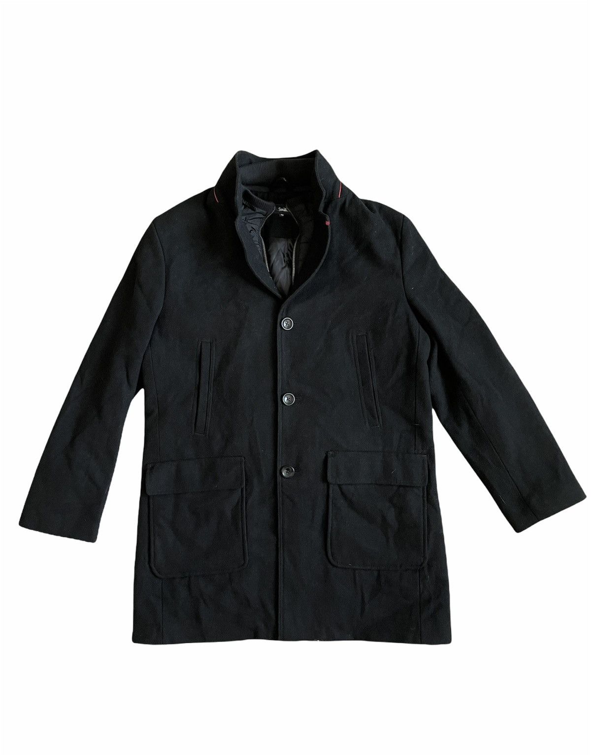 Paul Smith Vtg. Paul Smith Double Breasted Wool Coat Jacket Size US L / EU 52-54 / 3 - 1 Thumbnail