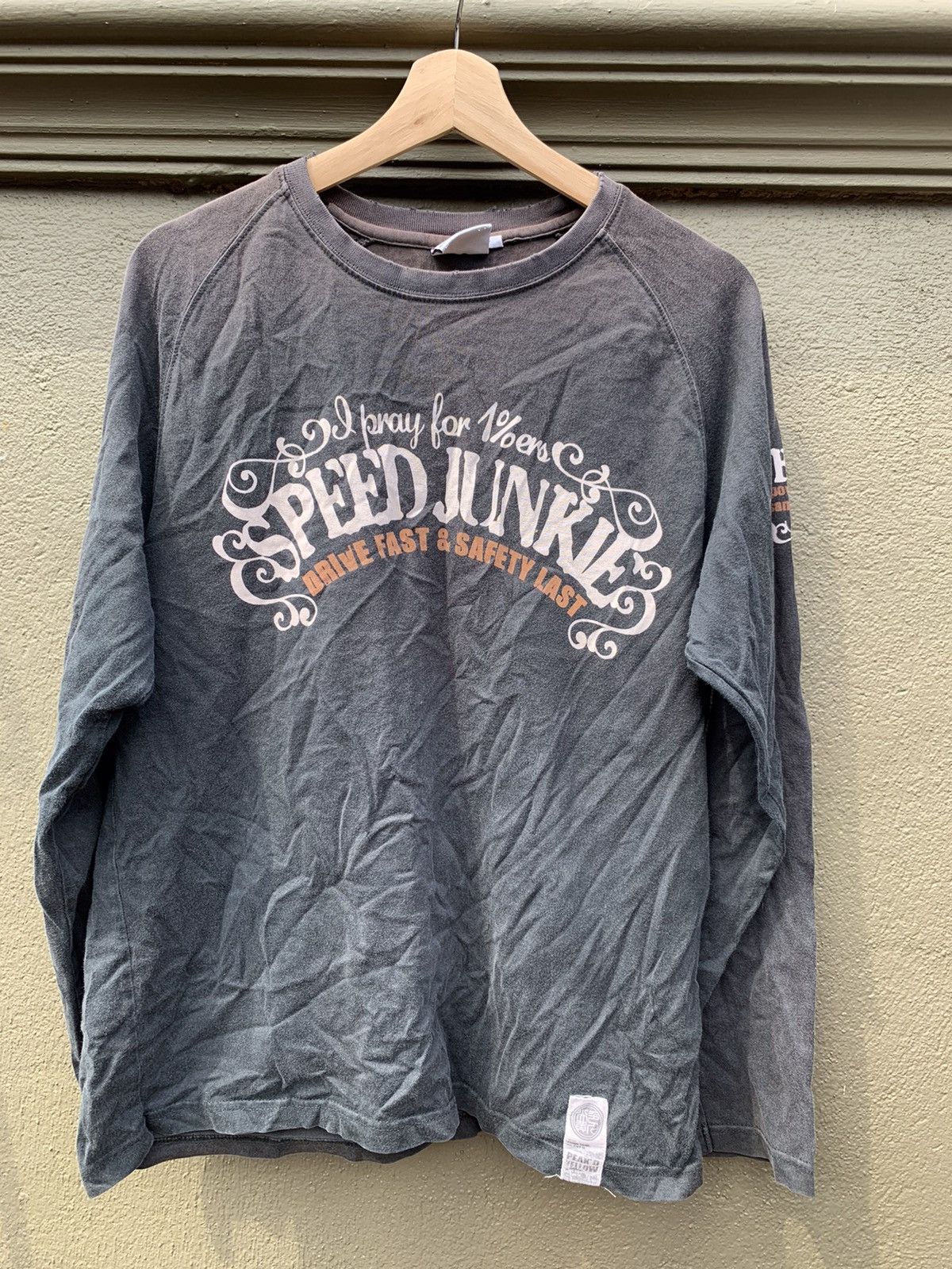 Japanese Brand × Vintage Sunfaded Distresses Japan Bad Bunny Sexy Woman Motocycle Size US M / EU 48-50 / 2 - 4 Thumbnail