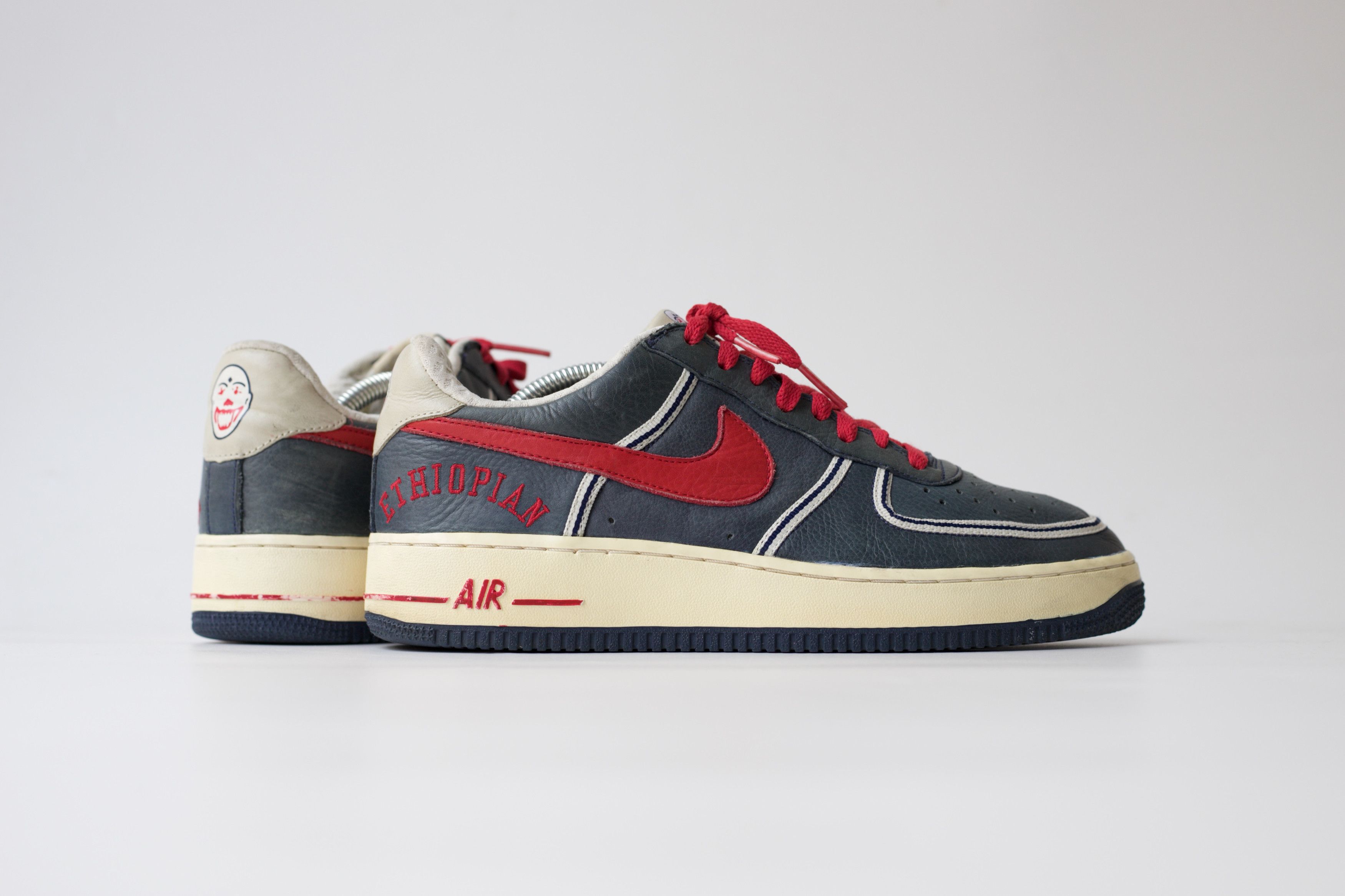 Nike 2006 Nike Air Force 1 Low "Ethiopian Clowns" Size US 9 / EU 42 - 1 Thumbnail