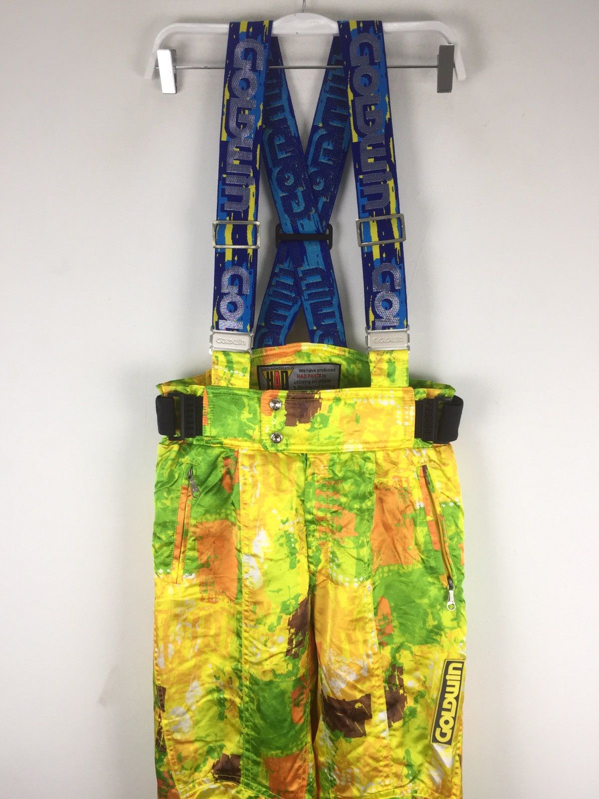 Goldwin GOLDWIN SKI WEAR PANTS OVERALL/JUMPSUIT MULTICOLOR SIZE L Size US 31 - 2 Thumbnail