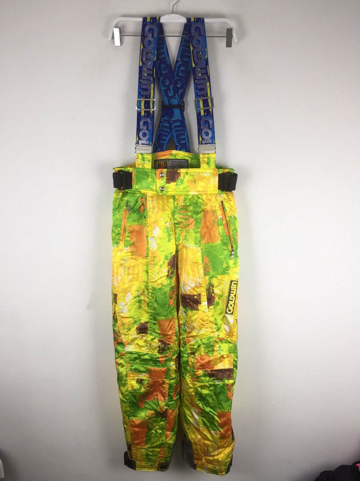Goldwin GOLDWIN SKI WEAR PANTS OVERALL/JUMPSUIT MULTICOLOR SIZE L Size US 31 - 1 Thumbnail