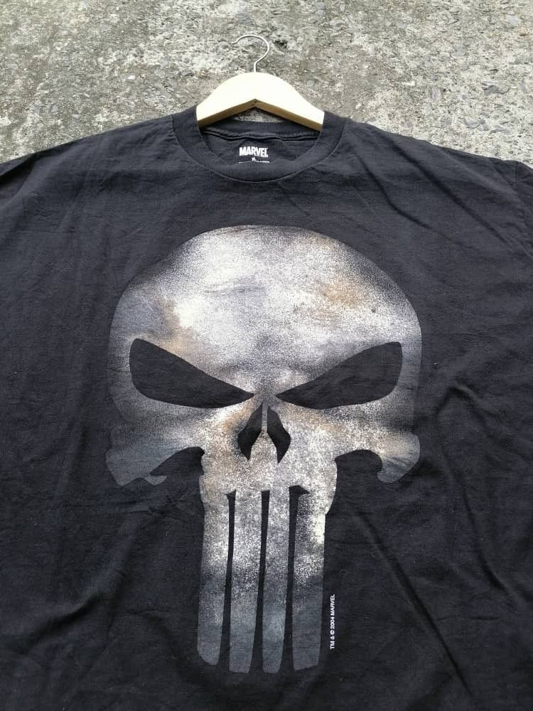 Marvel Comics × Vintage Vintage 2004 Marvel The Punisher Tee Size US L / EU 52-54 / 3 - 3 Thumbnail