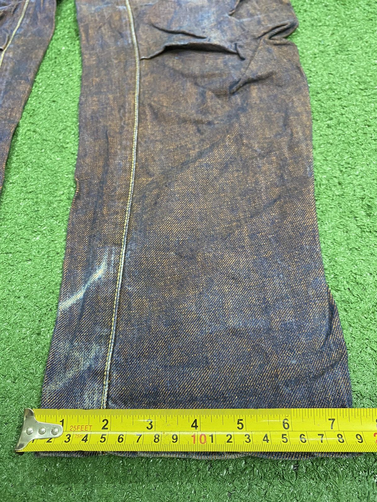 20471120 × Beauty Beast × Japanese Brand Beauty Beast Denim Rare Colour Purple Velvet Size US 31 - 14 Thumbnail