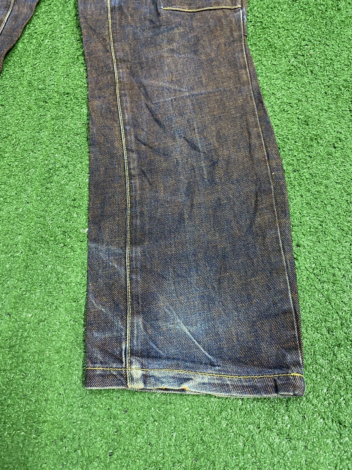 20471120 × Beauty Beast × Japanese Brand Beauty Beast Denim Rare Colour Purple Velvet Size US 31 - 6 Thumbnail