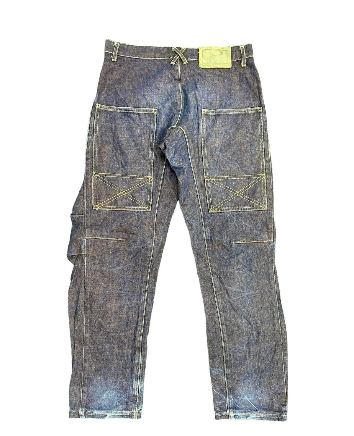 20471120 × Beauty Beast × Japanese Brand Beauty Beast Denim Rare Colour Purple Velvet Size US 31 - 2 Thumbnail