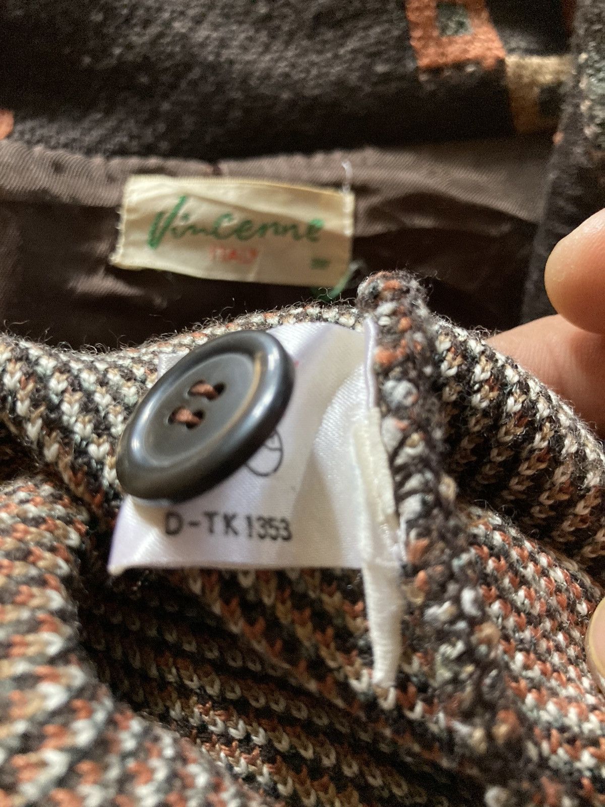 Other NATIVE NAVAJO JACKET by VINCENNE ITALY Size US XL / EU 56 / 4 - 6 Thumbnail