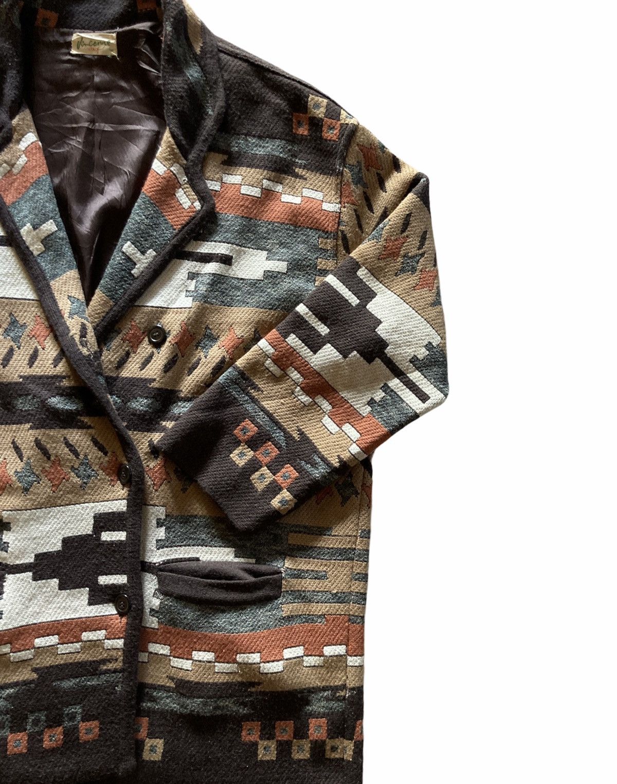 Other NATIVE NAVAJO JACKET by VINCENNE ITALY Size US XL / EU 56 / 4 - 3 Thumbnail