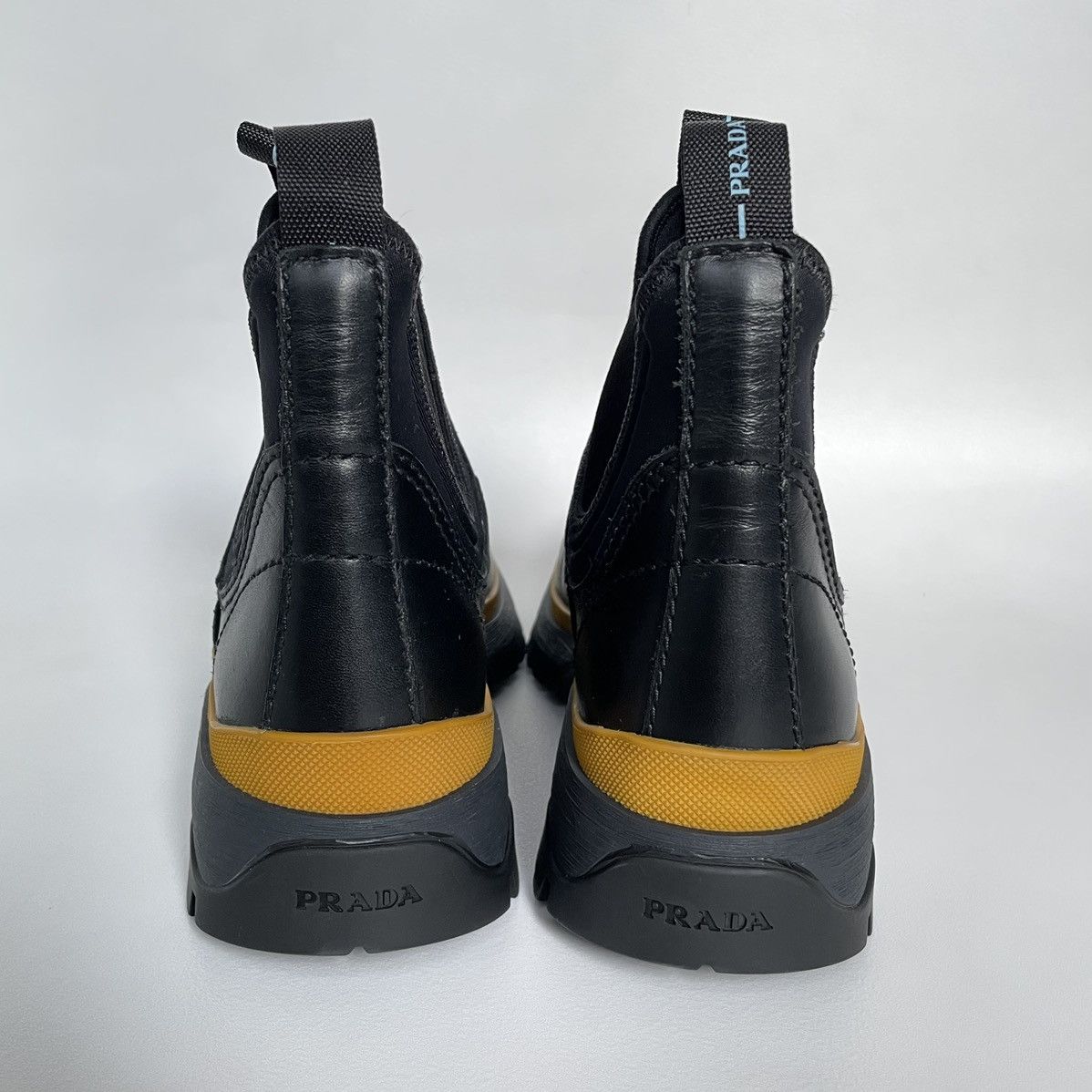 Prada A/W 18 Black Leather ‘Brixxen’ Boots Size US 7 / IT 37 - 7 Thumbnail