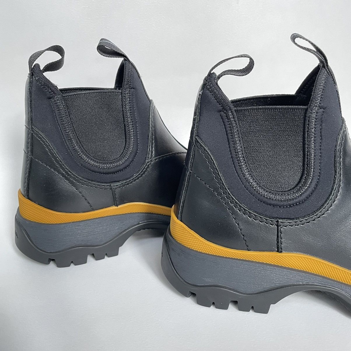 Prada A/W 18 Black Leather ‘Brixxen’ Boots Size US 7 / IT 37 - 11 Thumbnail