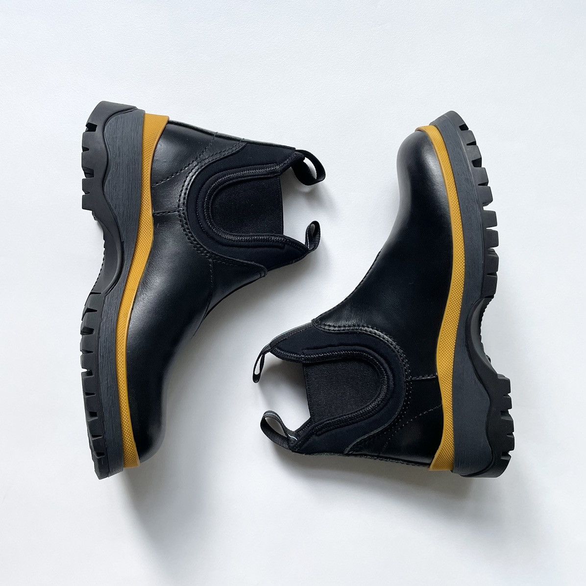 Prada A/W 18 Black Leather ‘Brixxen’ Boots Size US 7 / IT 37 - 14 Thumbnail