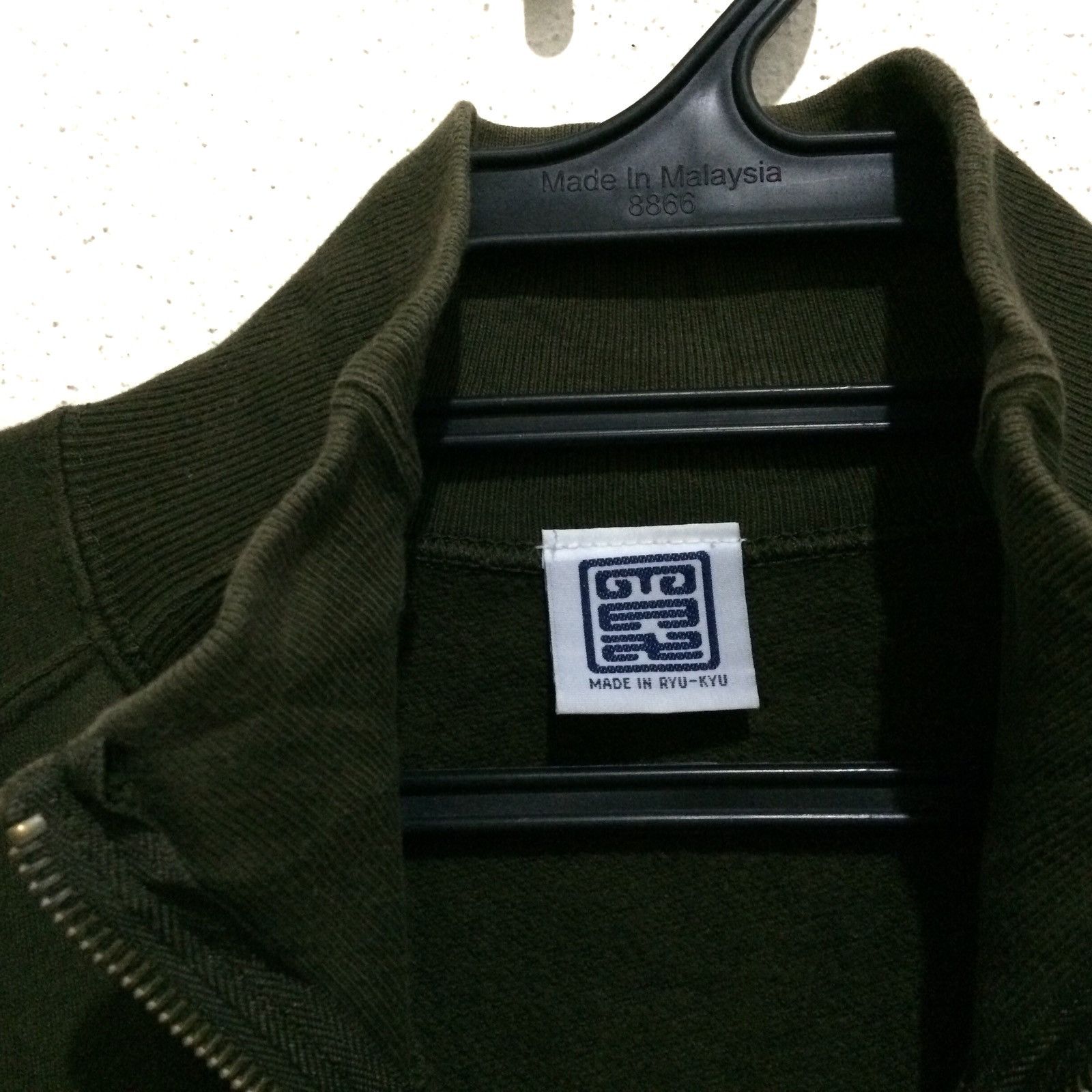 Japanese Brand Sukajan Peacock Phoenix By Ryu-kyu Zipper Jacket Size US L / EU 52-54 / 3 - 5 Thumbnail
