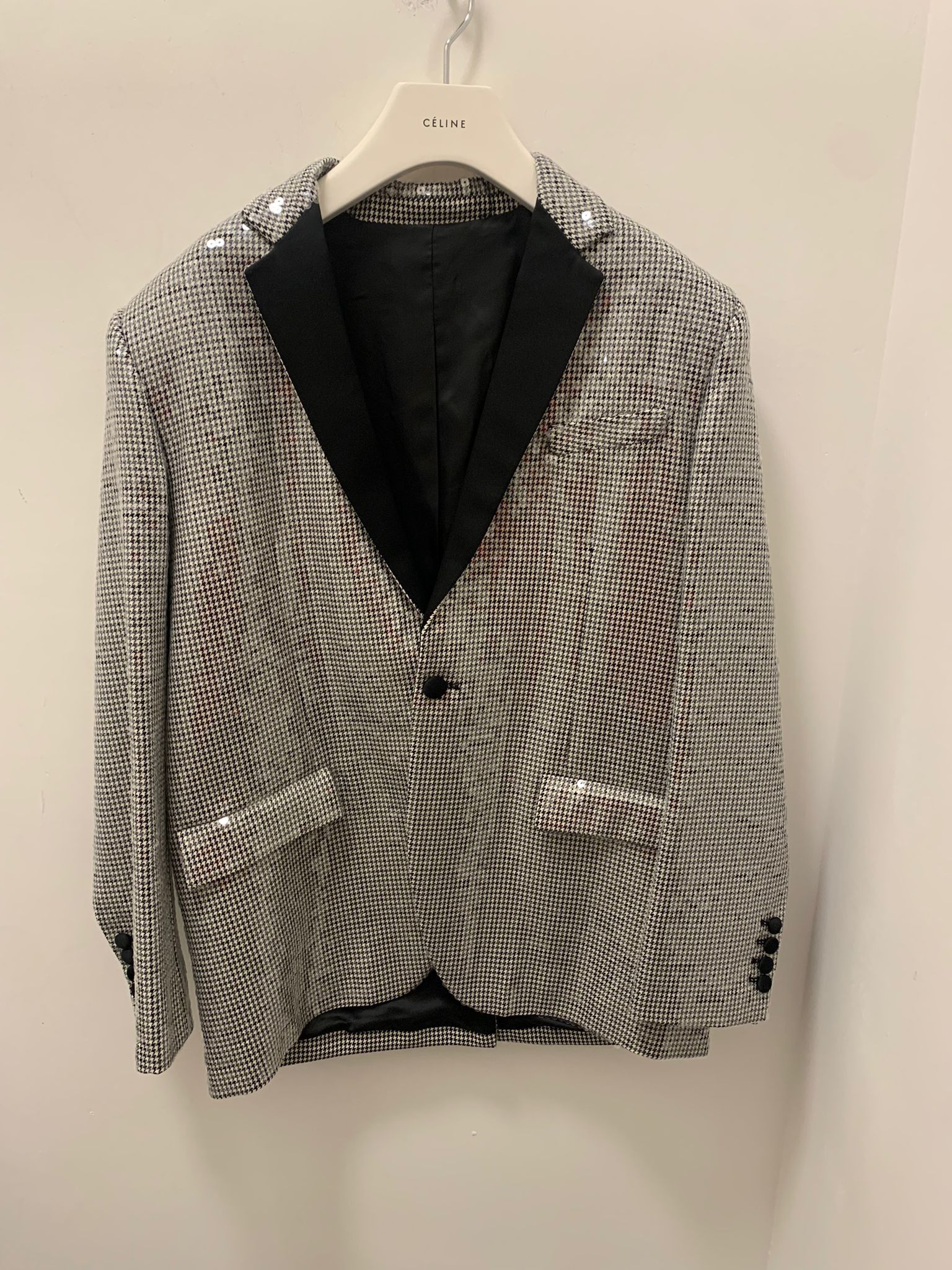 Celine Blazer V165 All Over Brodee Size US M / EU 48-50 / 2 - 1 Thumbnail