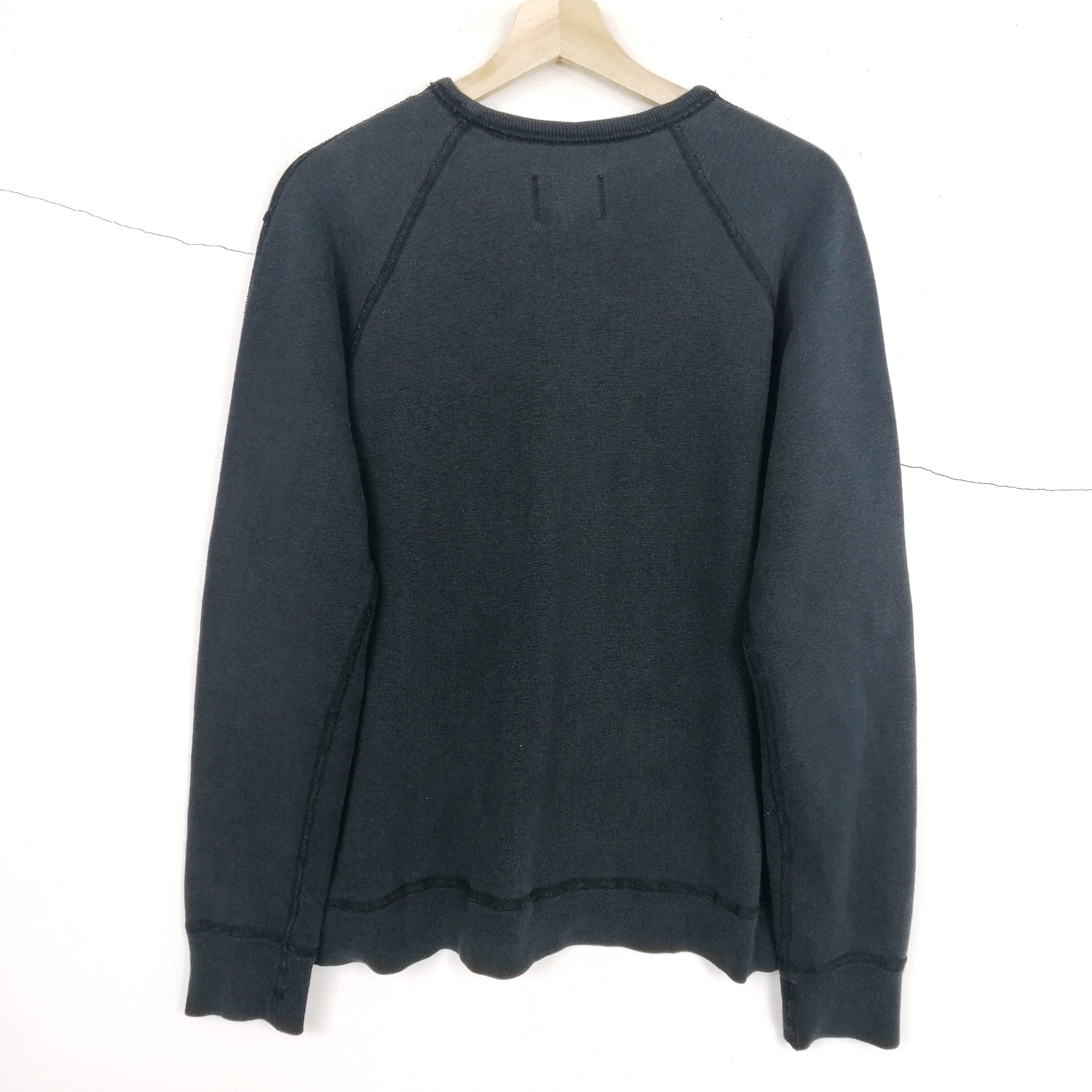 Reigning Champ 🔥Reigning Champ faded black crewneck sweatshirt Size US M / EU 48-50 / 2 - 2 Thumbnail