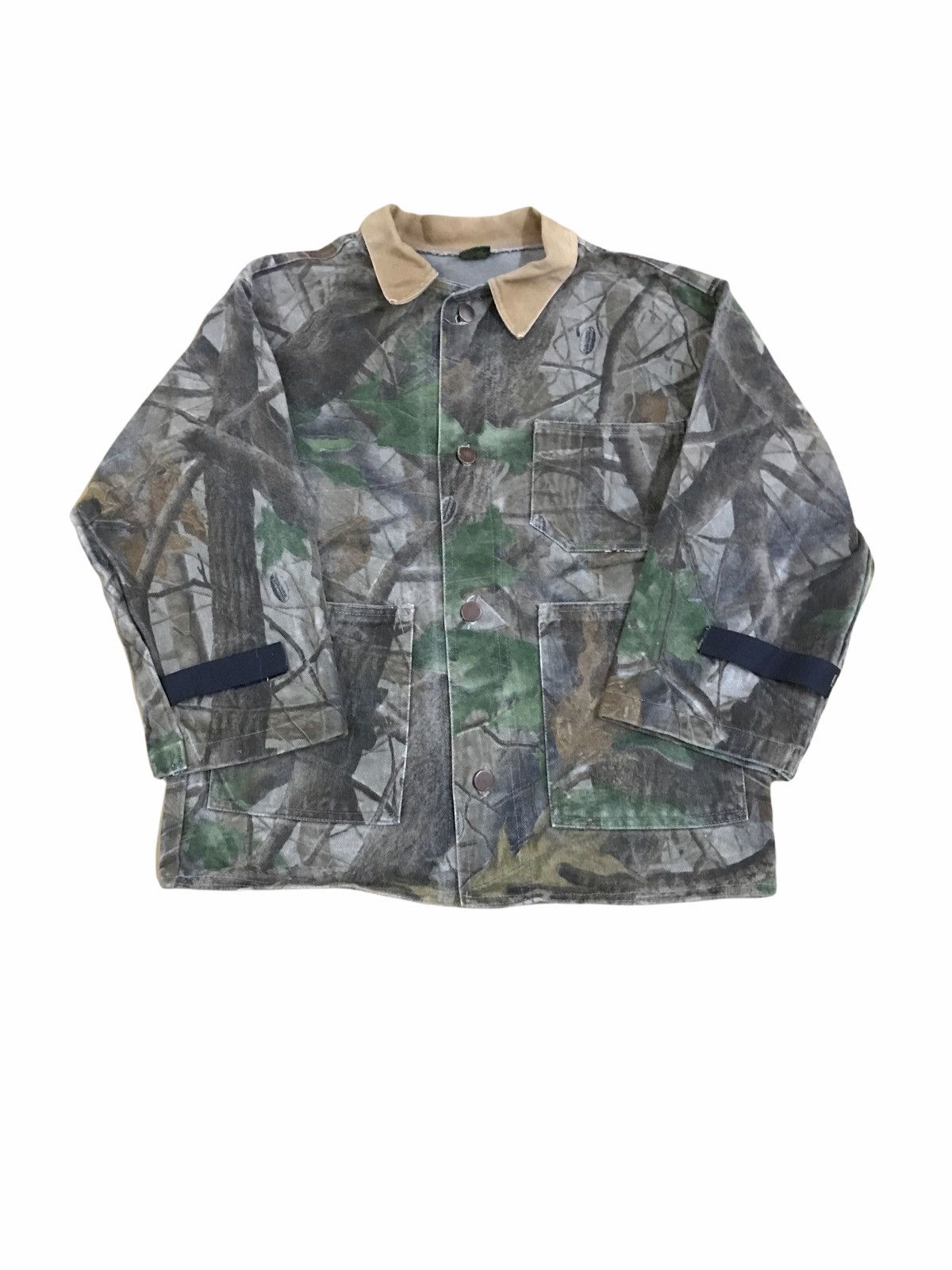 Vintage Vintage Real Tree Camo J.Tughy’s Hunting Jacket Size US XXS / EU 40 - 1 Thumbnail