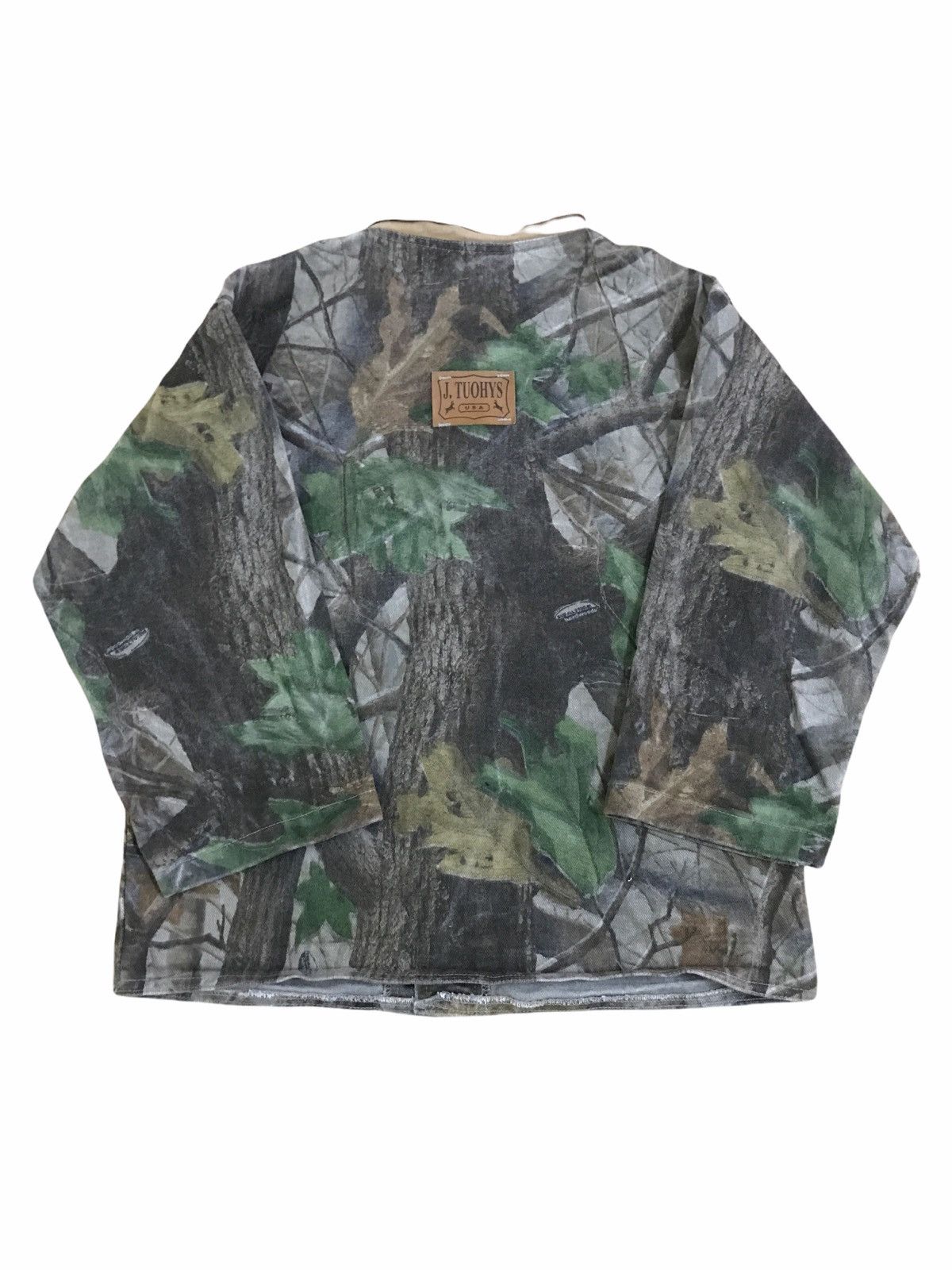 Vintage Vintage Real Tree Camo J.Tughy’s Hunting Jacket Size US XXS / EU 40 - 2 Thumbnail