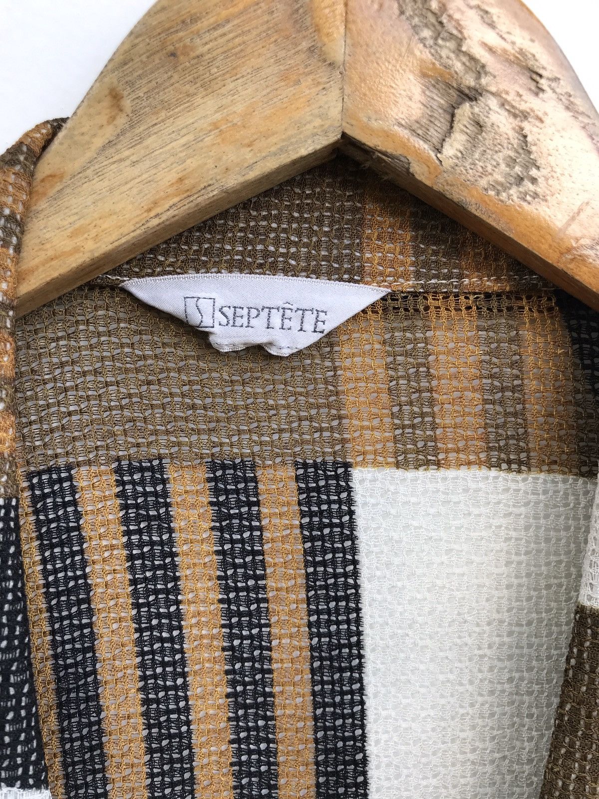 Designer × Japanese Brand Japanese Brand Septete Net Multicolour Art Jacket Size US L / EU 52-54 / 3 - 3 Thumbnail