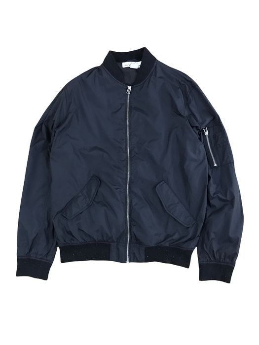 H&M H&M Black Nylon Bomber Jacket MA-1 Style | Grailed