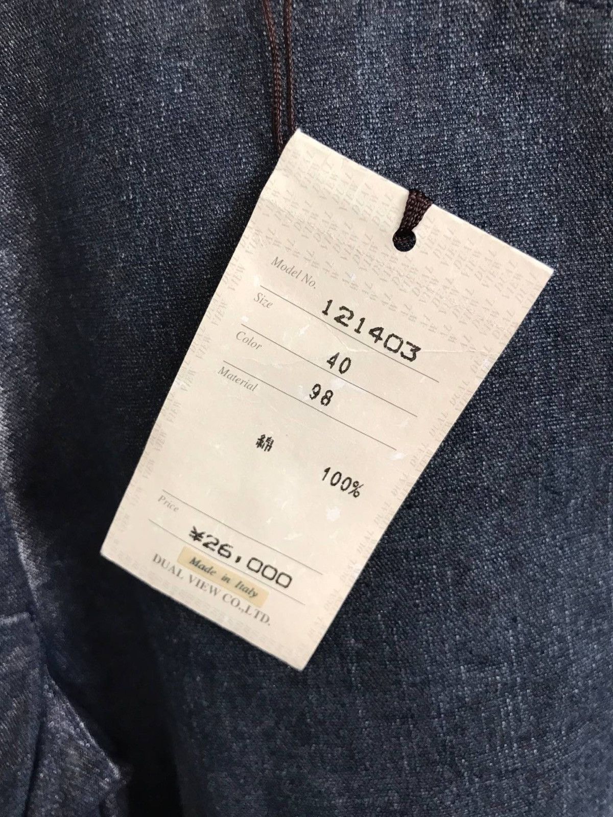 Other Dualview Milano NWT Coated Spray Distressed Jeans Size US 26 / EU 42 - 4 Thumbnail