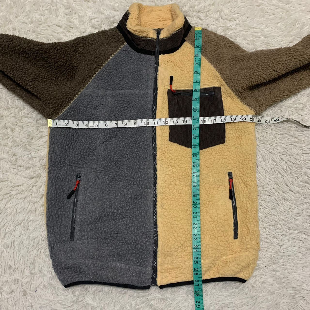Ciaopanic 🔥Rare🔥 Block colour deep pile Ciopanic jacket Size US M / EU 48-50 / 2 - 5 Thumbnail