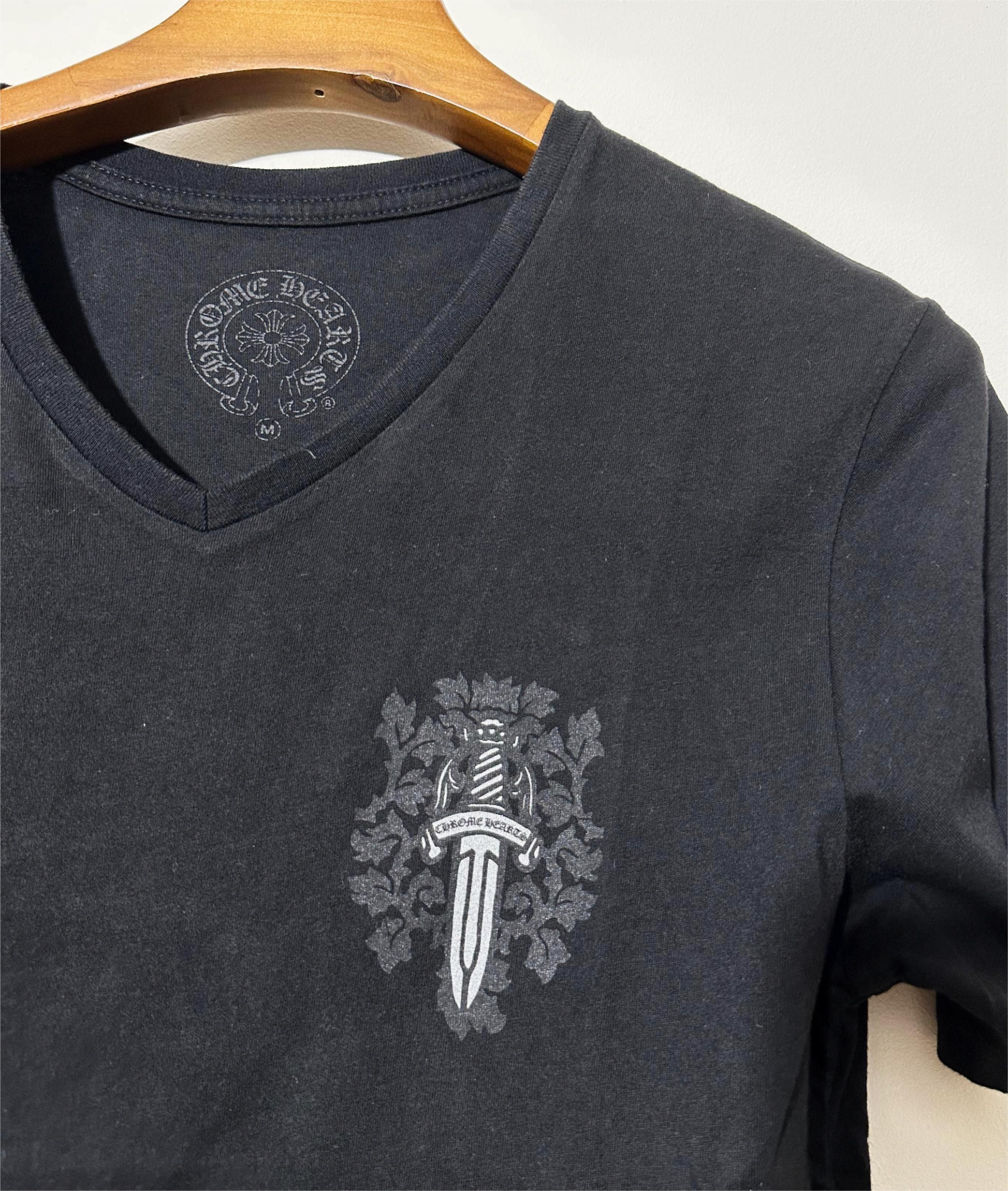 Chrome Hearts Chrome Hearts Dagger V-neck Short Sleeve Size US M / EU 48-50 / 2 - 3 Thumbnail