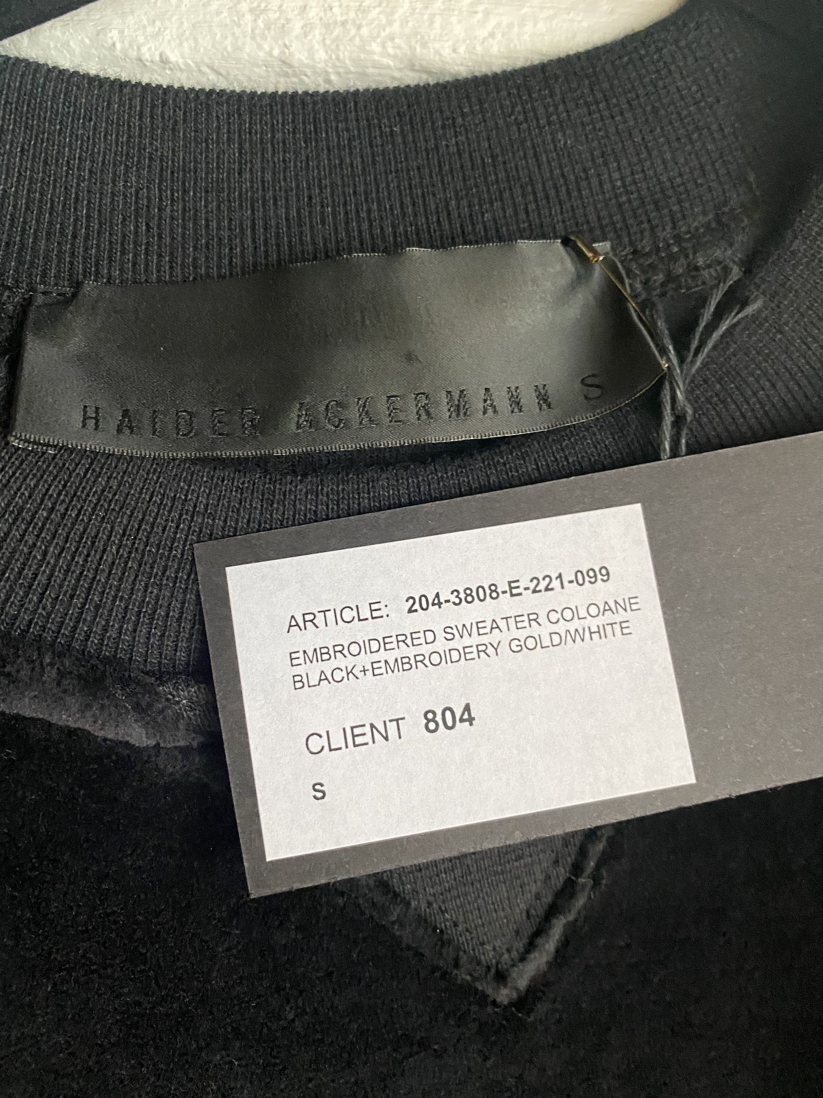 Haider Ackermann Haider Perfect Stranger Sweatshirt Size S Oversized Size US S / EU 44-46 / 1 - 5 Thumbnail