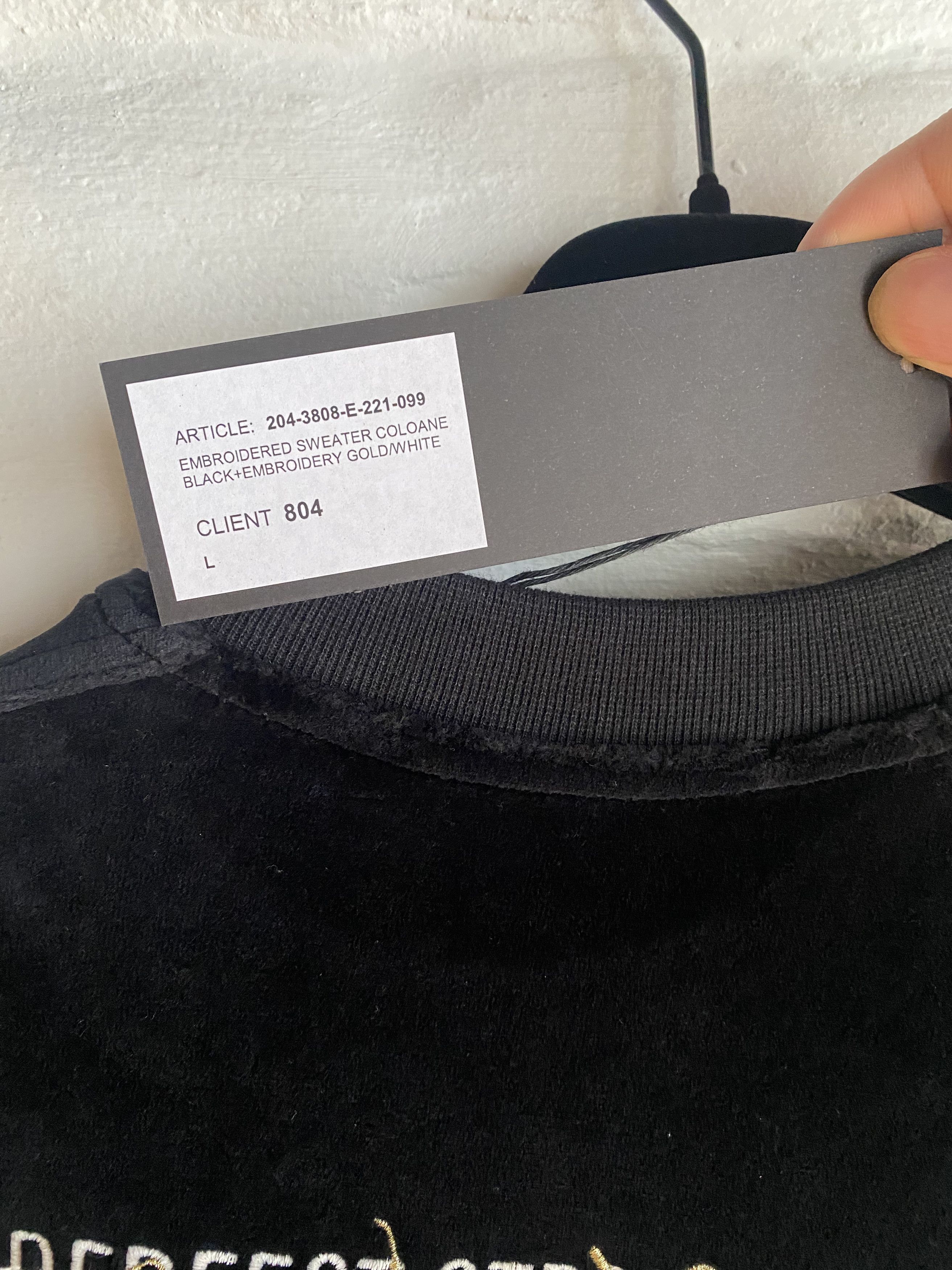 Haider Ackermann Haider Perfect Stranger Sweatshirt Size L Oversized Size US L / EU 52-54 / 3 - 5 Thumbnail