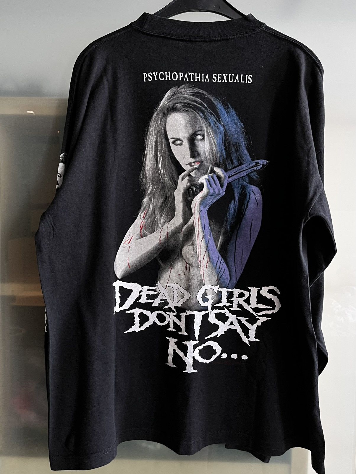 Band Tees × Vintage 1997 Cradle of Filth Dead Girls Don't Say No